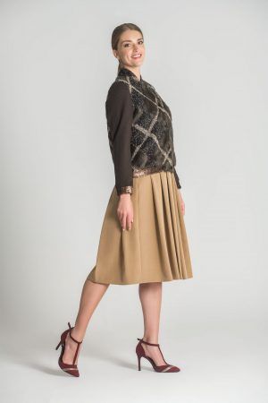 CHAQUETA DE PIEL SINTÉTICA