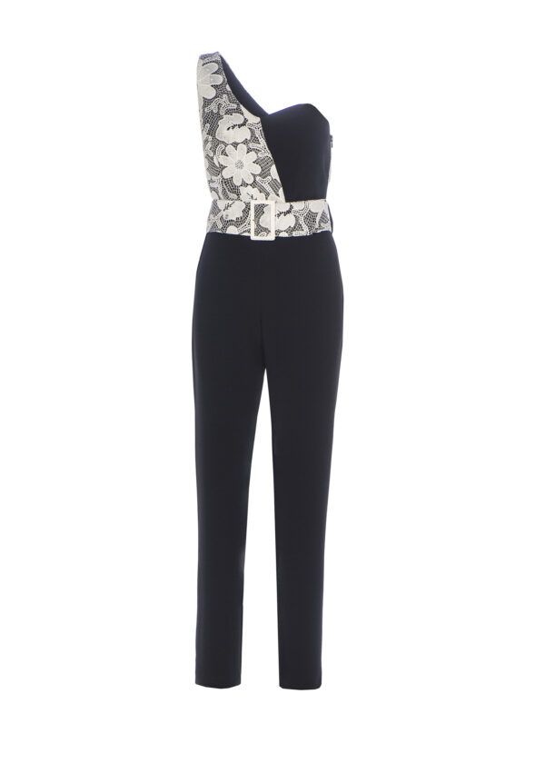 JUMPSUIT COM APLICAÇÃO EM RENDA - Image 3
