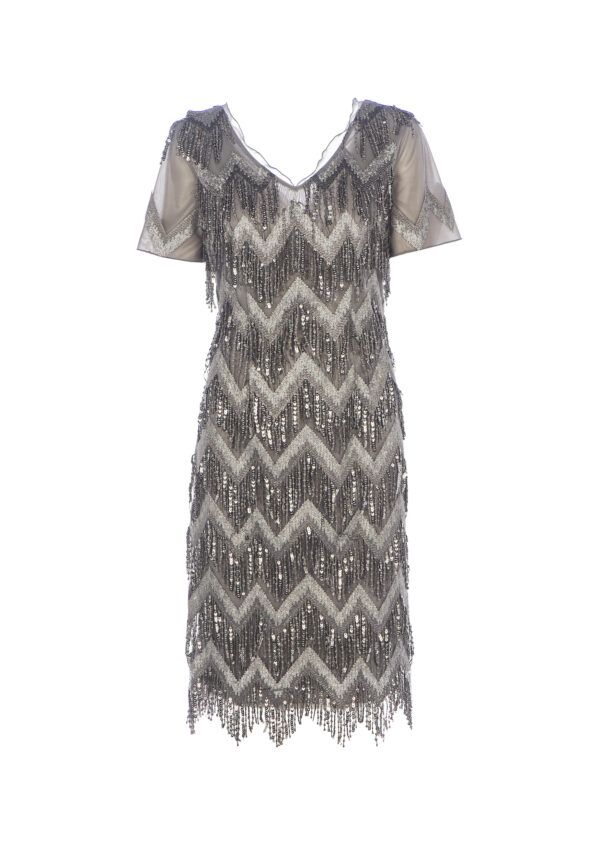 VESTIDO COM LANTEJOULAS