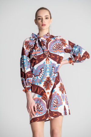 VESTIDO MANGA GLOBO