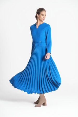 VESTIDO PLISSADO