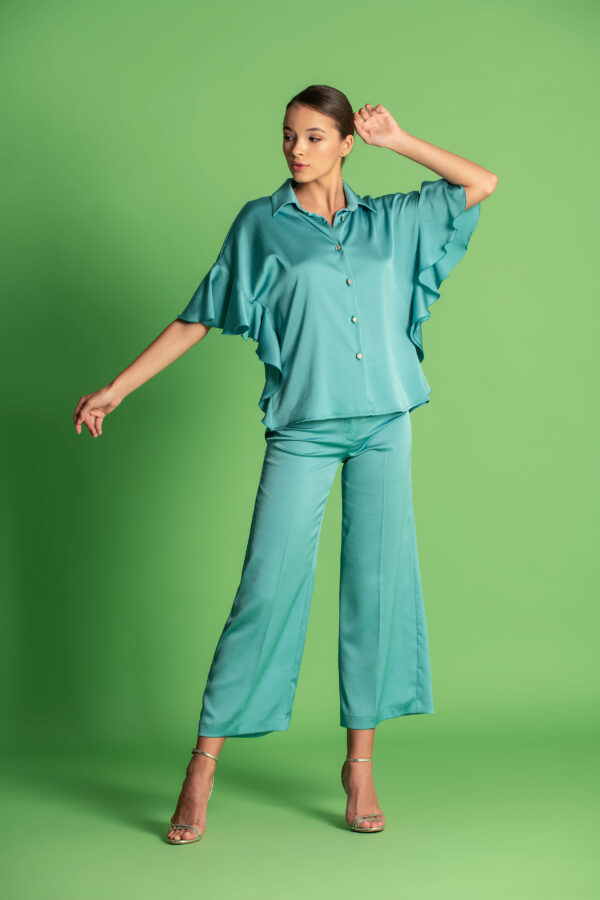 BLUSA ACETINADA