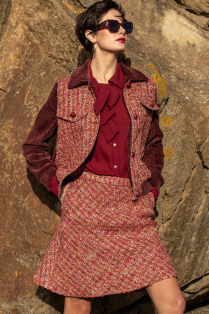 CHAQUETA BICOLOR