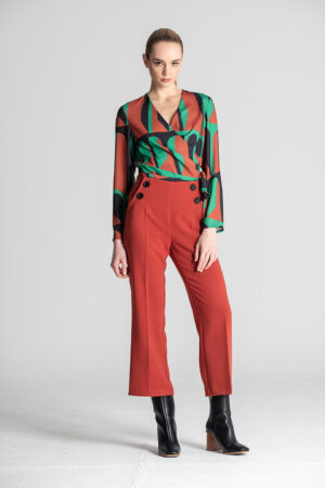 CALÇA DE CINTURA SUBIDA