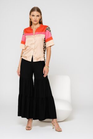 PANTALONA COM FOLHOS