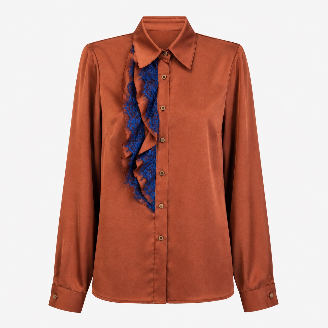 BLUSA COM FOLHOS
