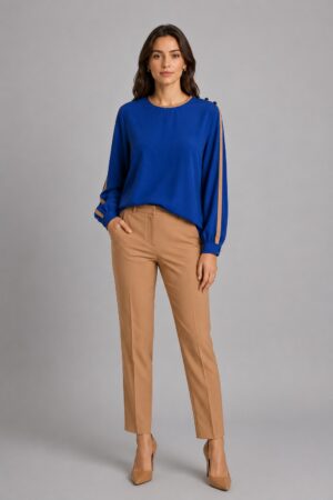 BLUSA COM VIVOS