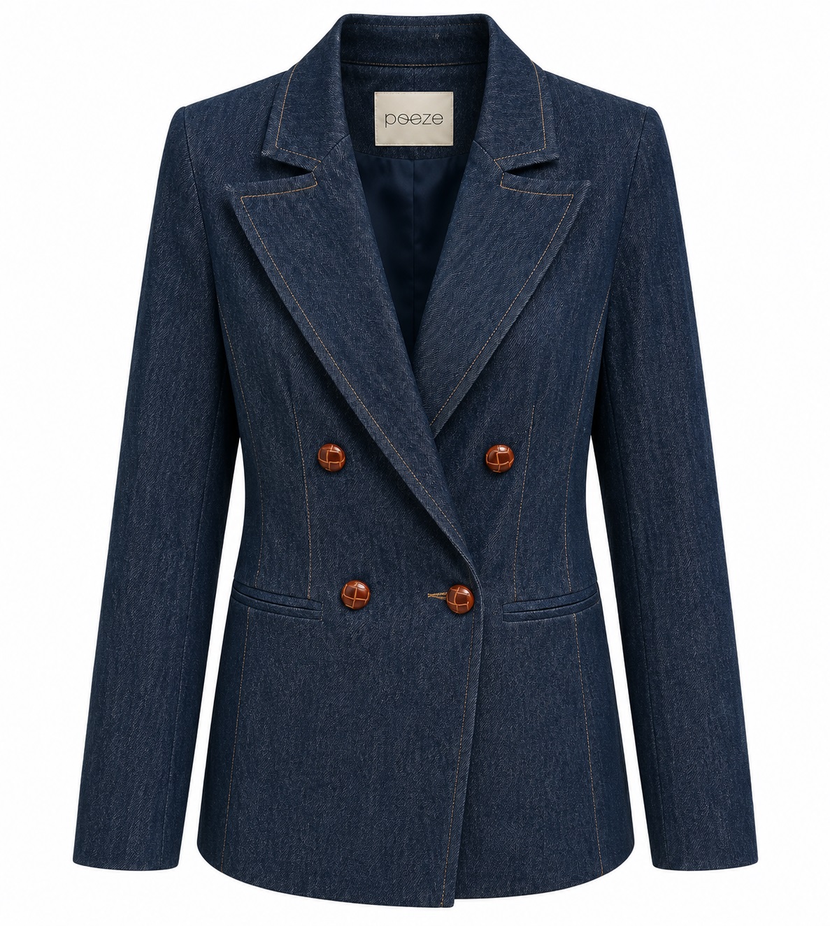 BLAZER DE GANGA COM BOTÕES CONTRASTANTES - Image 3