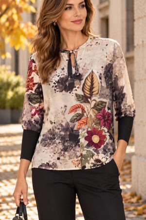 BLUSA ESTAMPADA